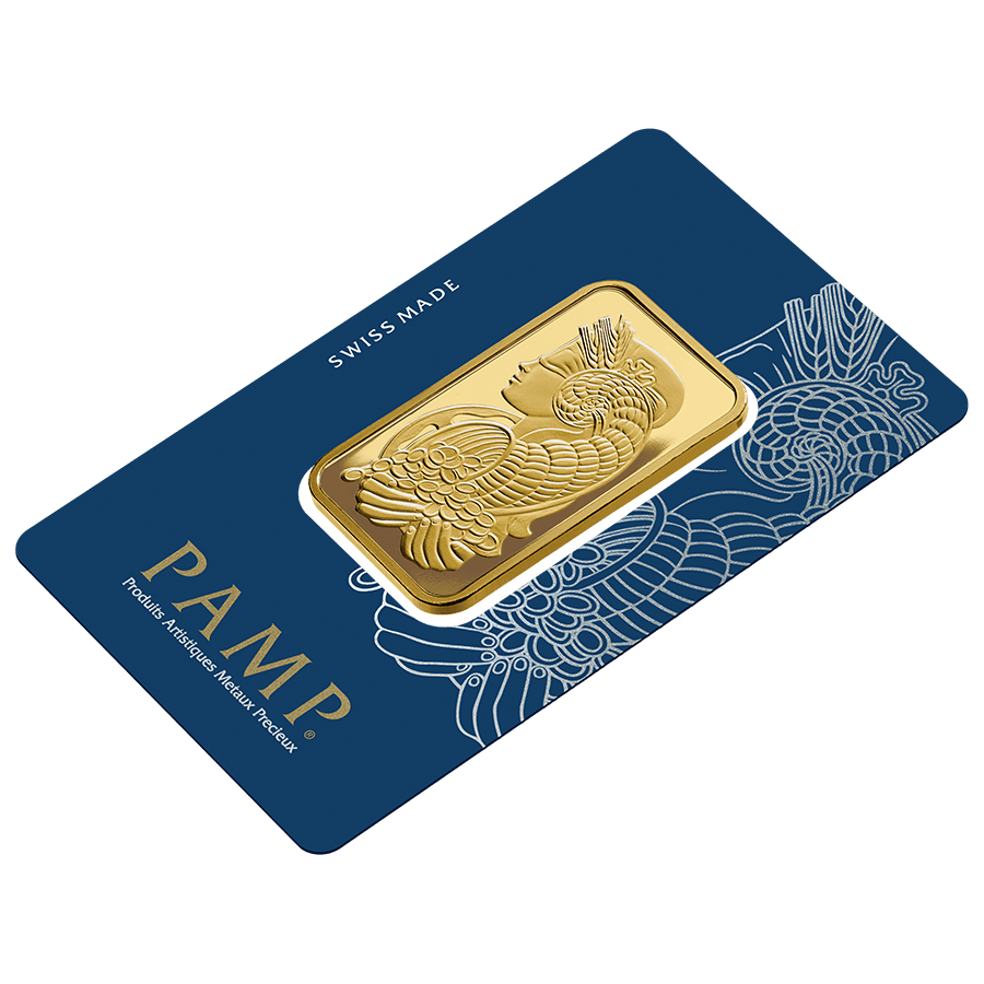 1 ounce Gold Bar - Lady Fortuna Carbon Reduced thumbnail 6