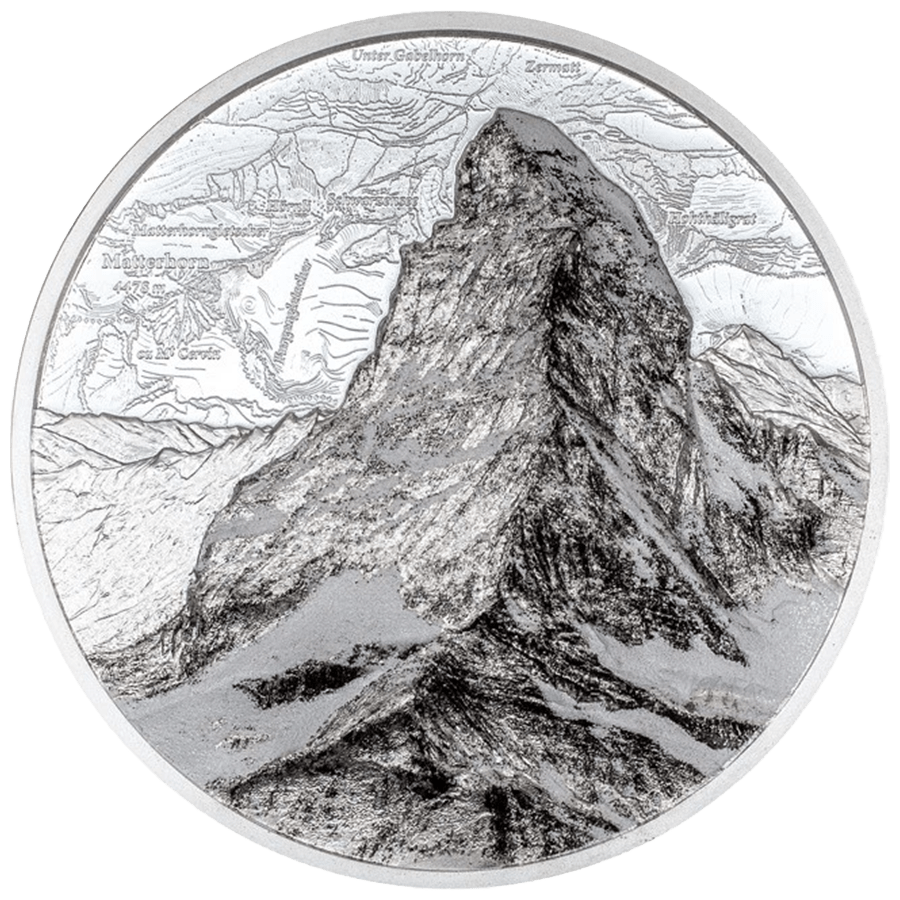 1 ounce Silver Coin - Switzerland Matterhorn Colored Proof 2025 — photo 1