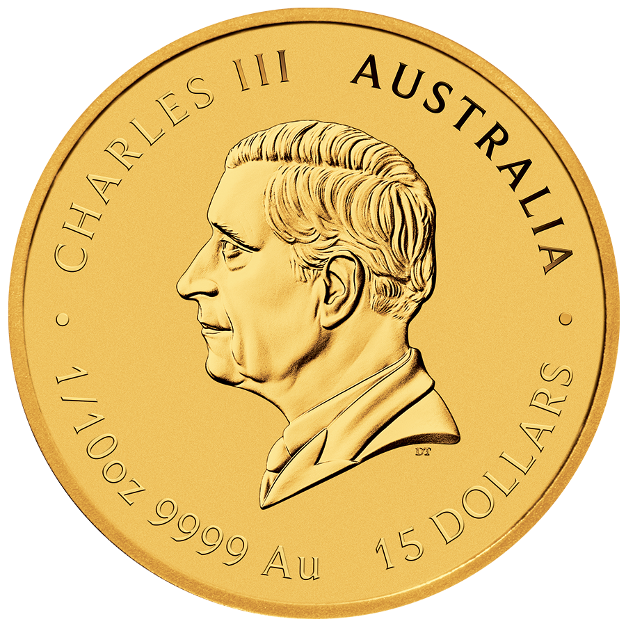 1/10 ounce Gold Coin - Australian Lunar Goat 2027 thumbnail 2