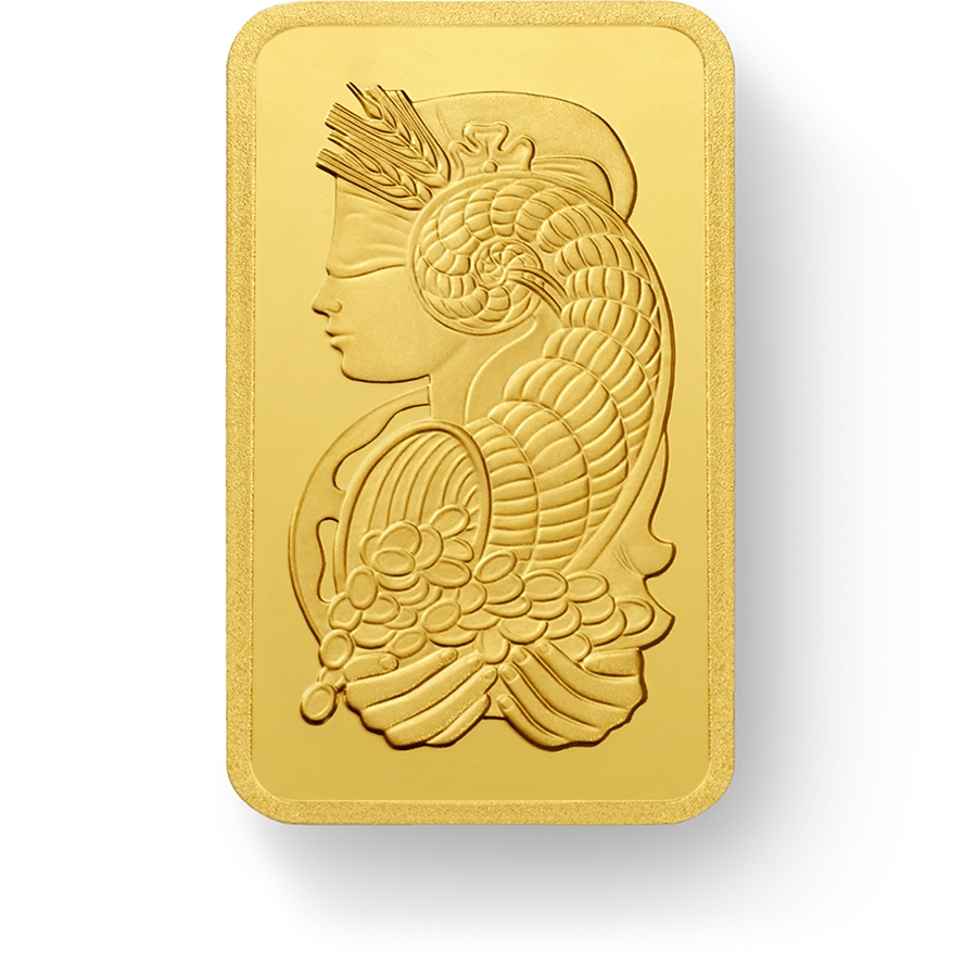 10 gram Gold Bar - PAMP Suisse Lady Fortuna thumbnail 3