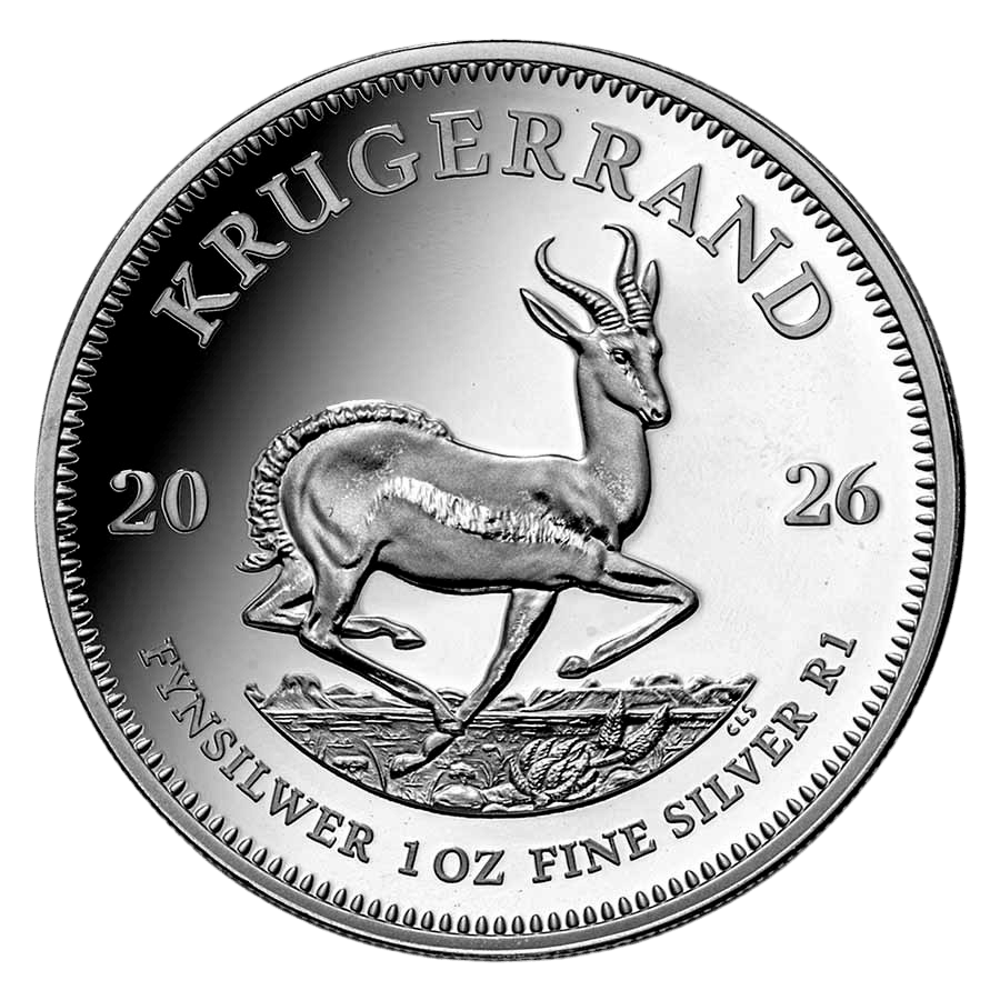 1 ounce Silver Coin - Krugerrand Proof 2026 thumbnail 2