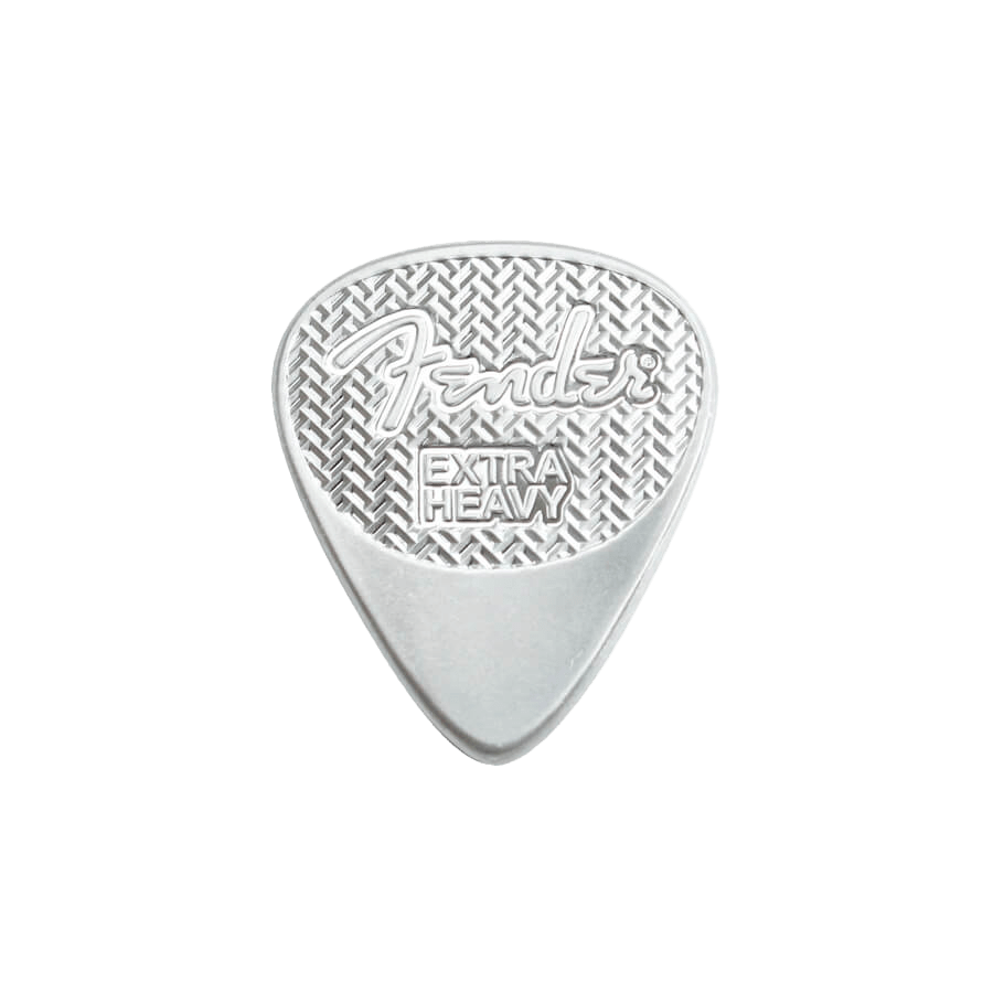 5 grams sterling Silver Fender® playable guitar Pick - PAMP Suisse thumbnail 3