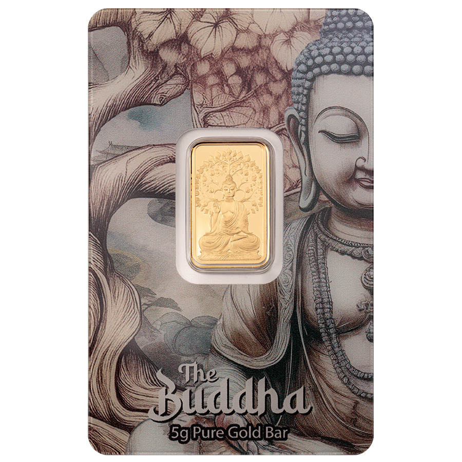 5 gram Gold Bar - The Buddha — photo 1