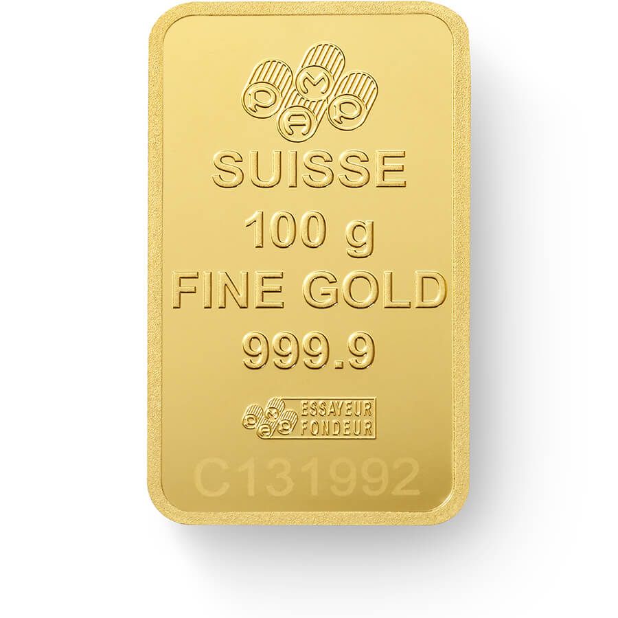 100 gram Gold Bar - PAMP Suisse Lady Fortuna thumbnail 4