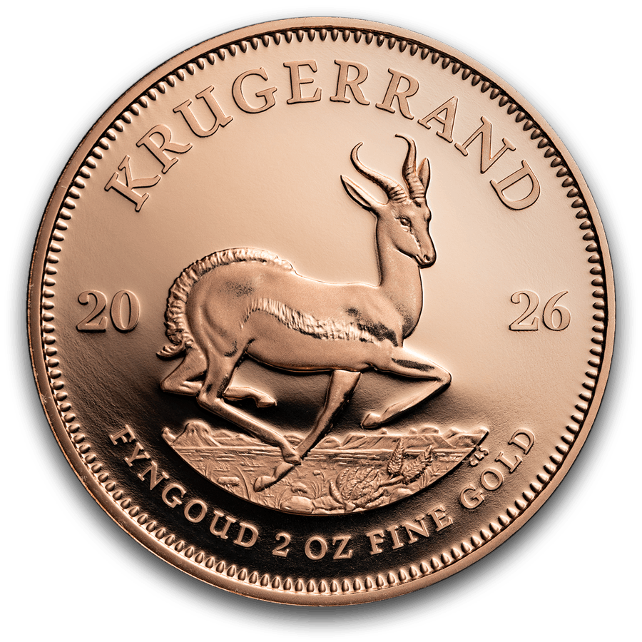 2 ounce Gold Coin - Krugerrand Proof 2026 thumbnail 2