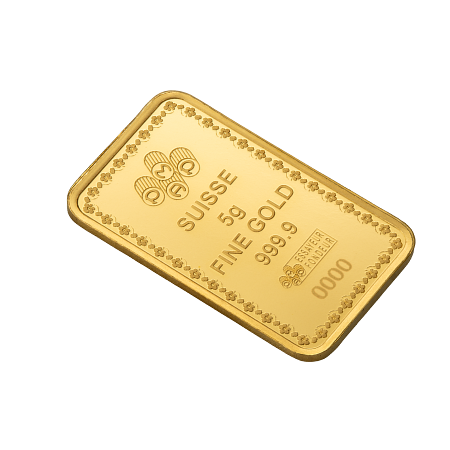 5 gram Gold Bar - Diwali Lakshmi Sacred Cow thumbnail 6