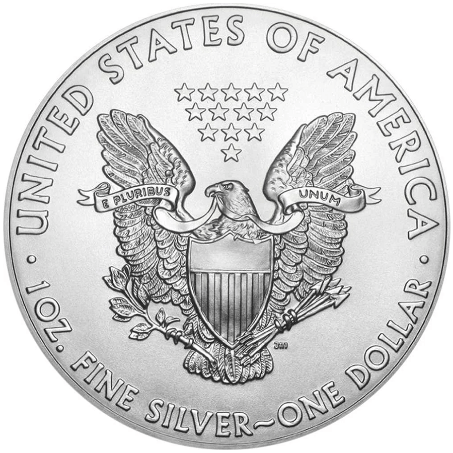 1 ounce Silver Coin - American Eagle 2018 thumbnail 2