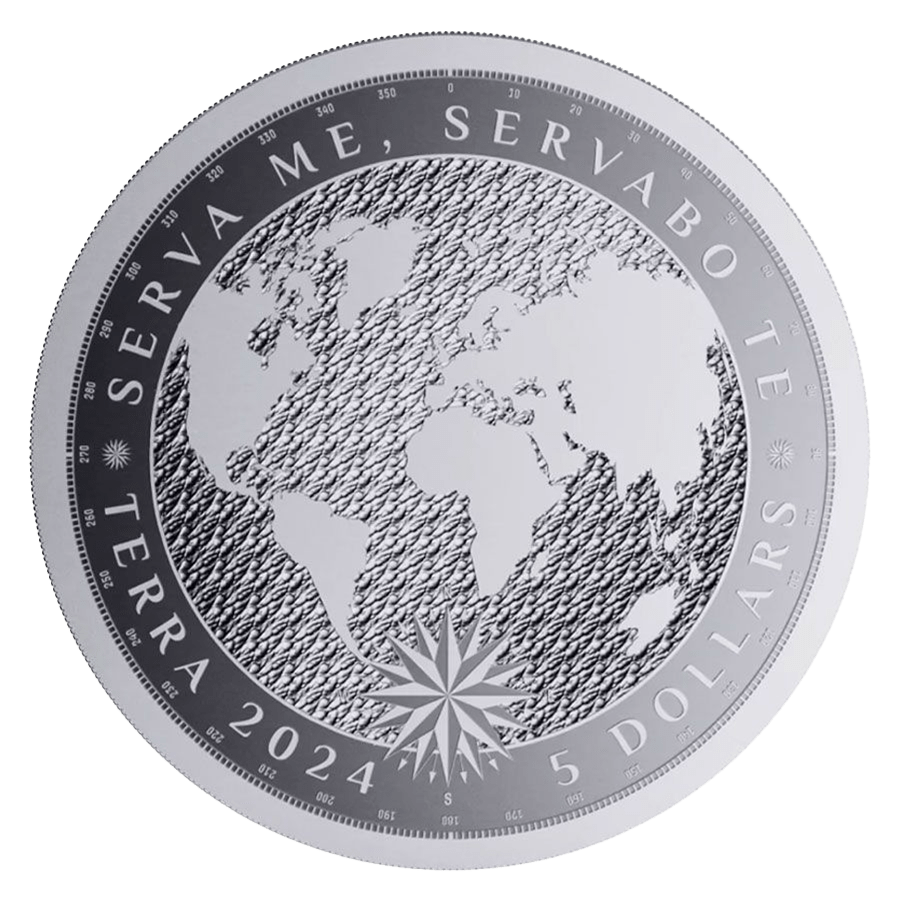 1 ounce Silver Coin - Terra 2024 — photo 1