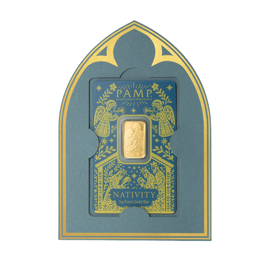 5 gram Gold Bar - The Nativity thumbnail 7