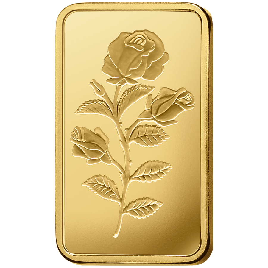 1 ounce Gold Bar - PAMP Suisse Rosa thumbnail 3