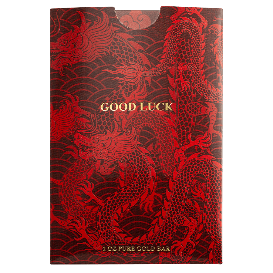 5 gram Gold Bar - Good Luck Yellow Dragon thumbnail 5