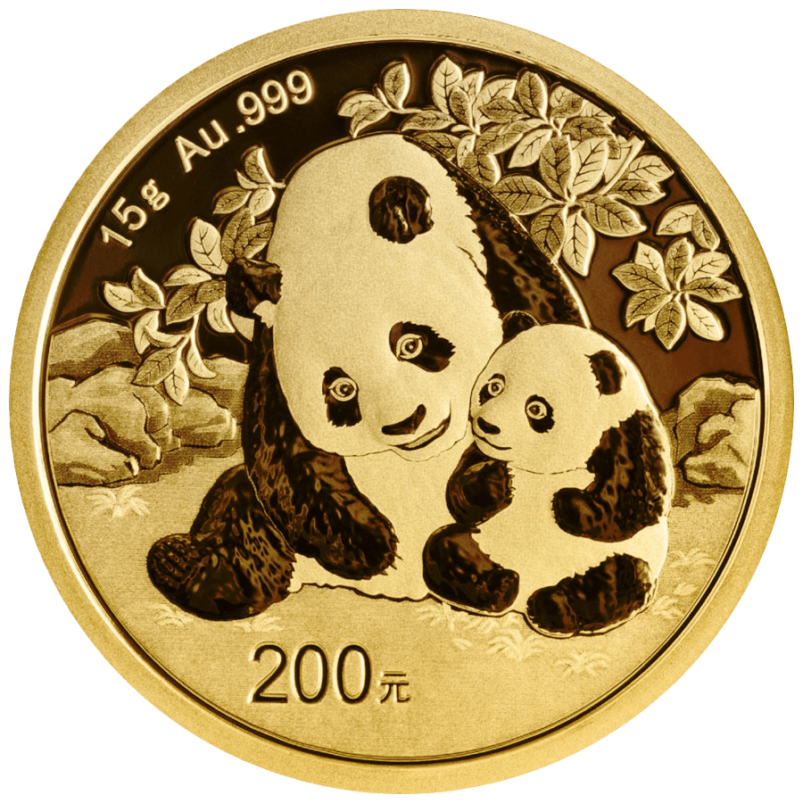 15 gram Gold Coin - Panda 2024 — photo 1