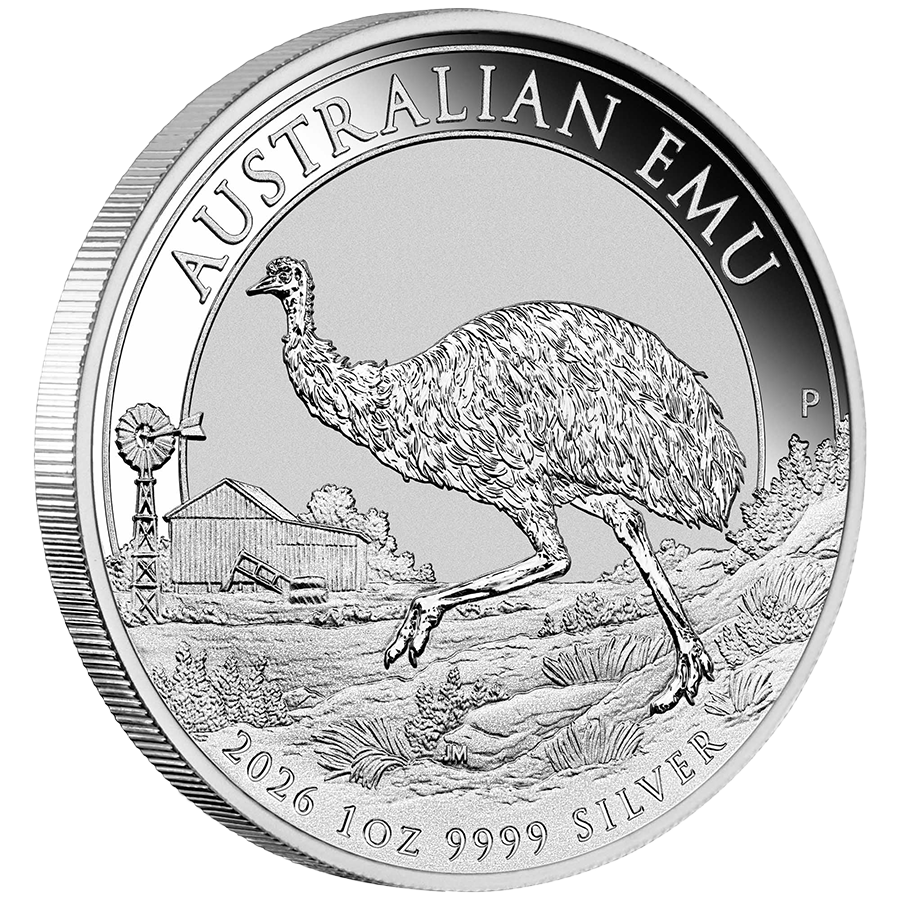 1 ounce Silver Coin - Perth Mint Emu 2026 thumbnail 2