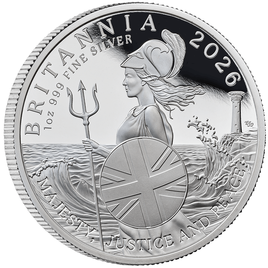 1 ounce Silver Coin - Britannia Proof 2026 thumbnail 4