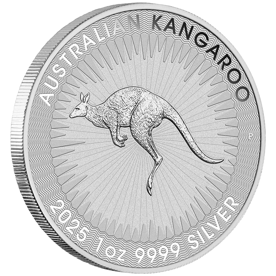 1 ounce Silver Coin - Australia Kangaroo 2025 thumbnail 3