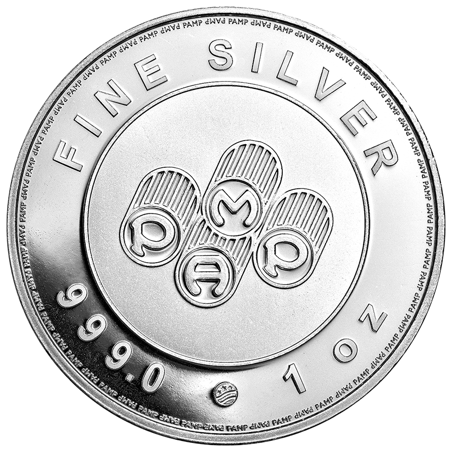 1 ounce Silver Round - PAMP thumbnail 2