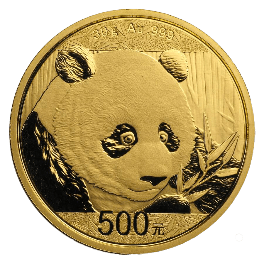 30 gram Gold Coin - Panda BU 2018 — photo 1