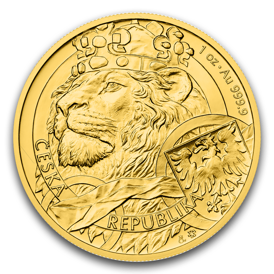 1 ounce Gold Coin - Czech Lion 2025 — photo 1
