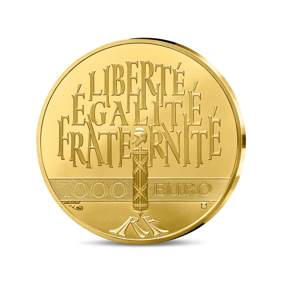 6.5 gram Gold Coin - The French Genius thumbnail 2