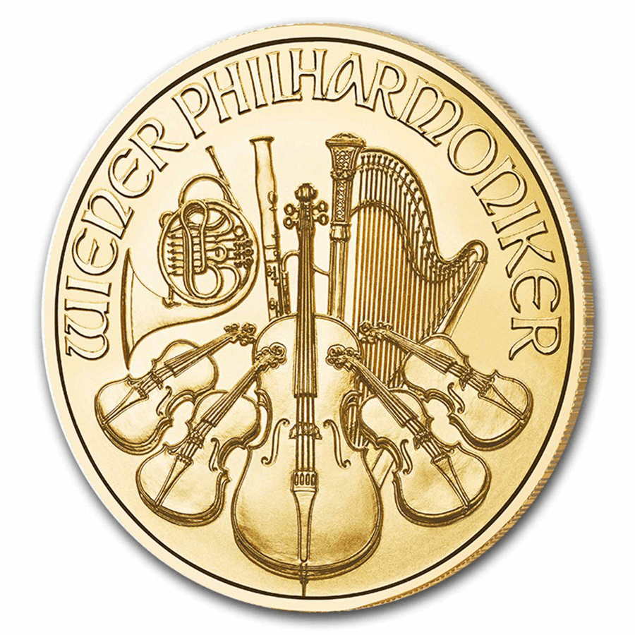 1/2 ounce Gold Coin - Philharmonic 2024 thumbnail 3