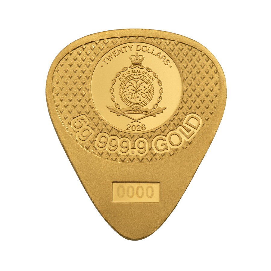 5 gram Gold Bar - Fender Telecaster 75th Anniversary thumbnail 2