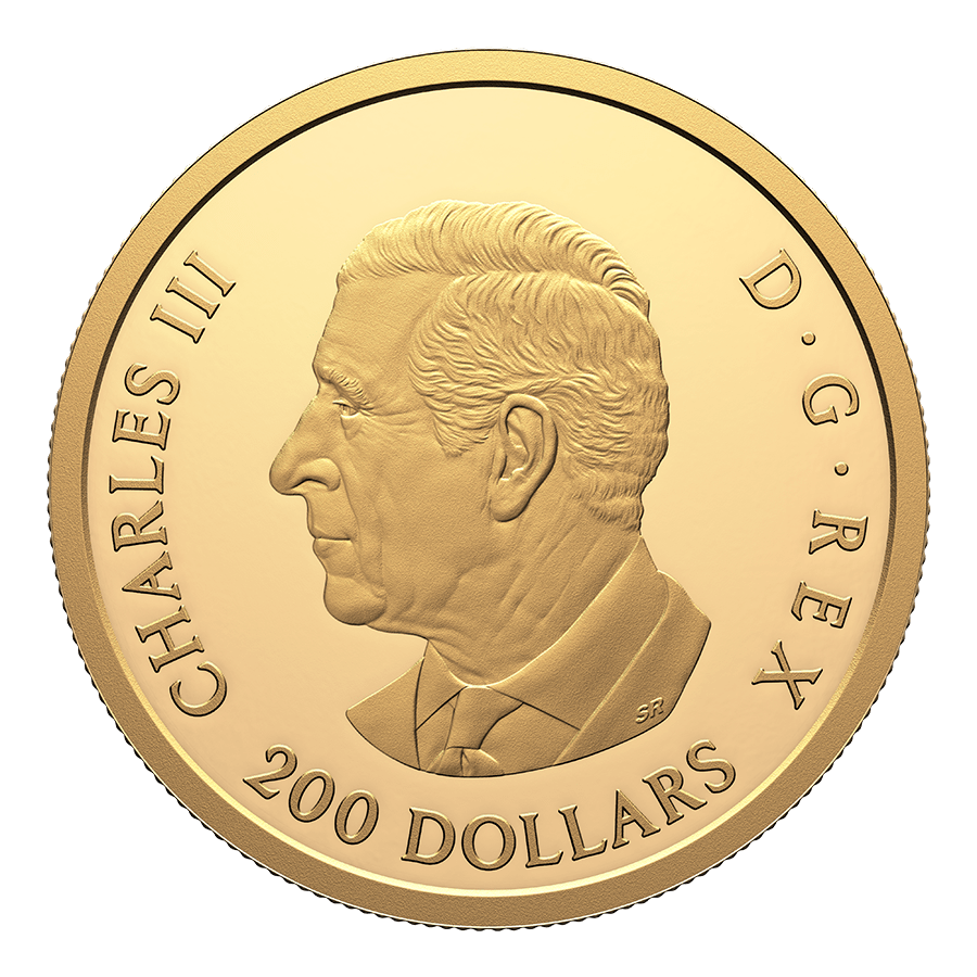 1 ounce Gold Coin - Multifaceted Maple Leaves thumbnail 2