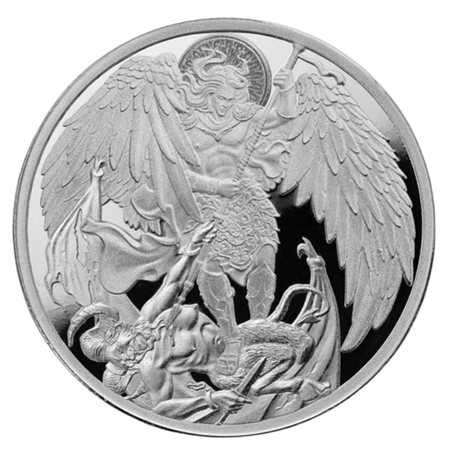 1 ounce Silver Coin - Archangel Michael — photo 1
