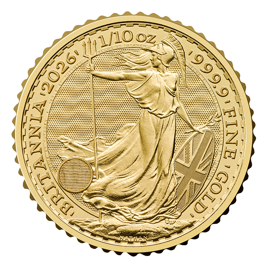 1/10 ounce Gold Coin - Britannia 2026 — photo 1