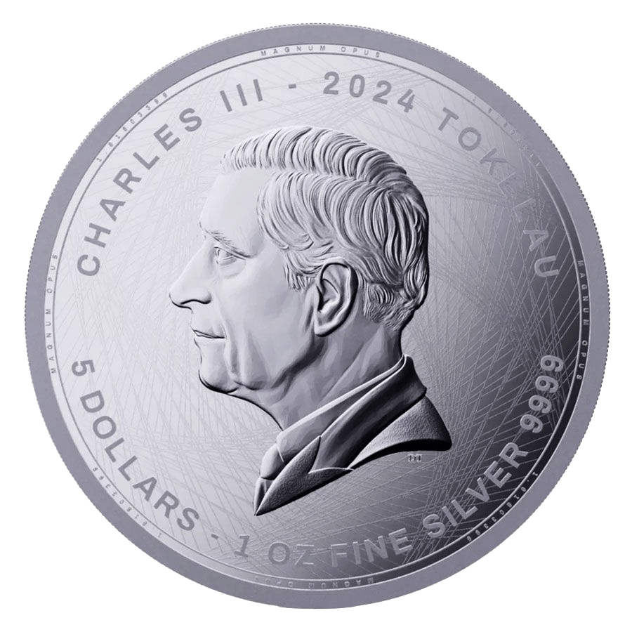 1 ounce Silver Coin - Magnum Opus 2024 thumbnail 2