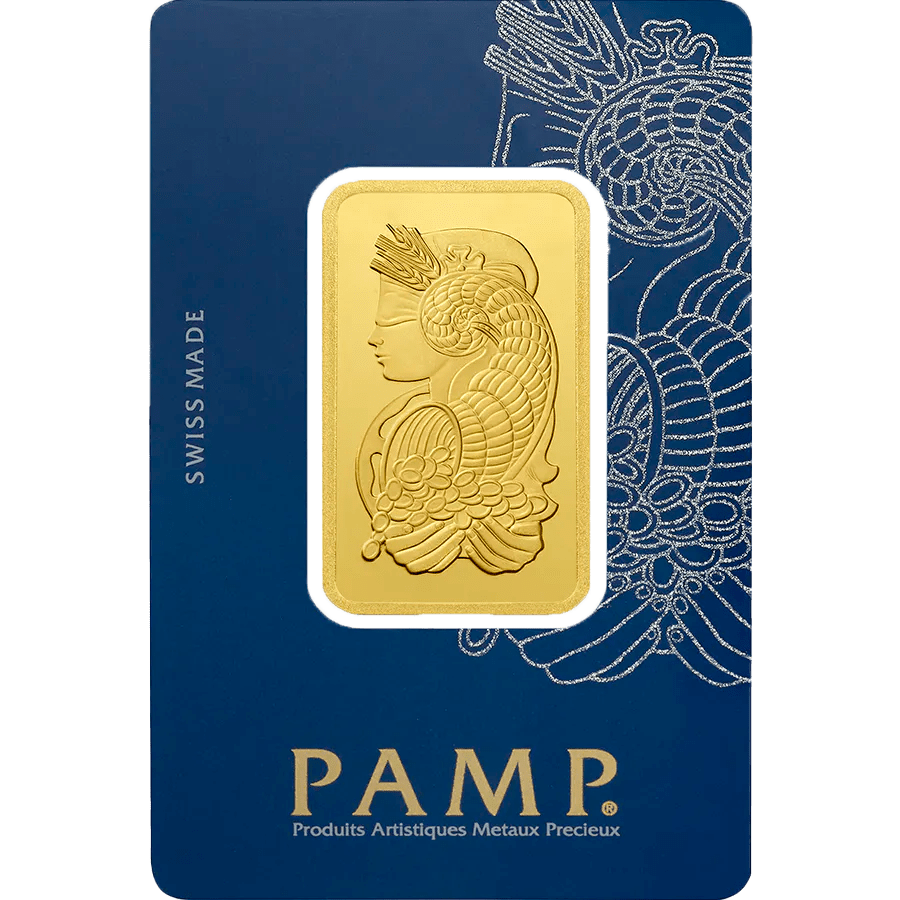 1 ounce Gold Bar - PAMP Suisse Lady Fortuna — photo 1