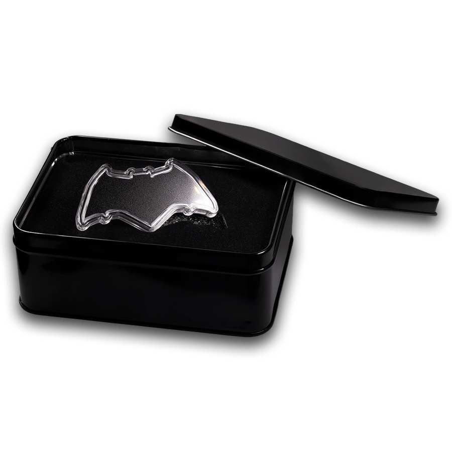 1 ounce Silver Coin - Batman Colorized Batarang 2025 thumbnail 5