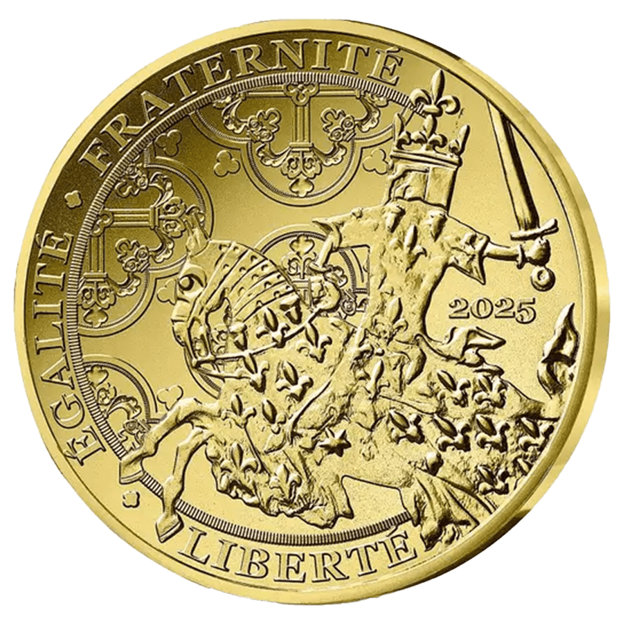 8 gram Gold Coin - French Franc a Cheval 2025 — photo 1