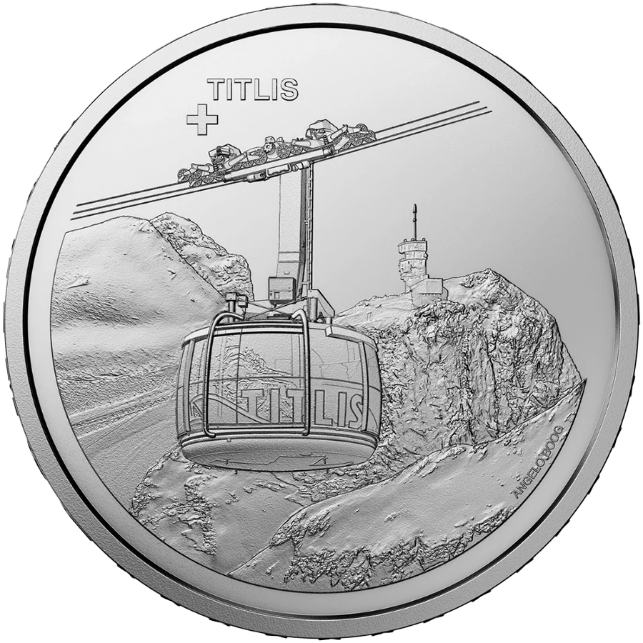 20 gram Silver Coin - Switzerland Titlis Proof 2023 — photo 1