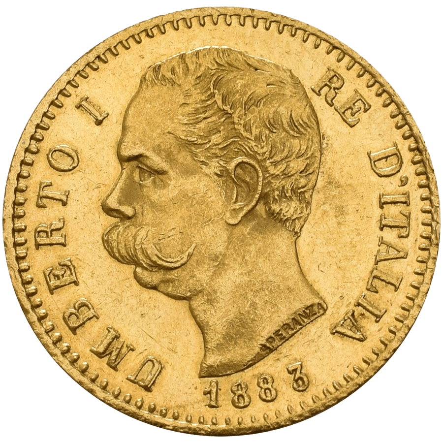 20 Italian Lire Gold Coin - Mixed Years thumbnail 3