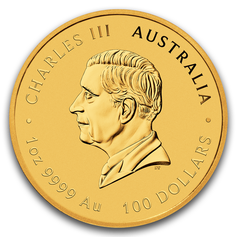 1 ounce Gold Coin - Australia Gold Lunar Snake  2025 (Series III) thumbnail 2