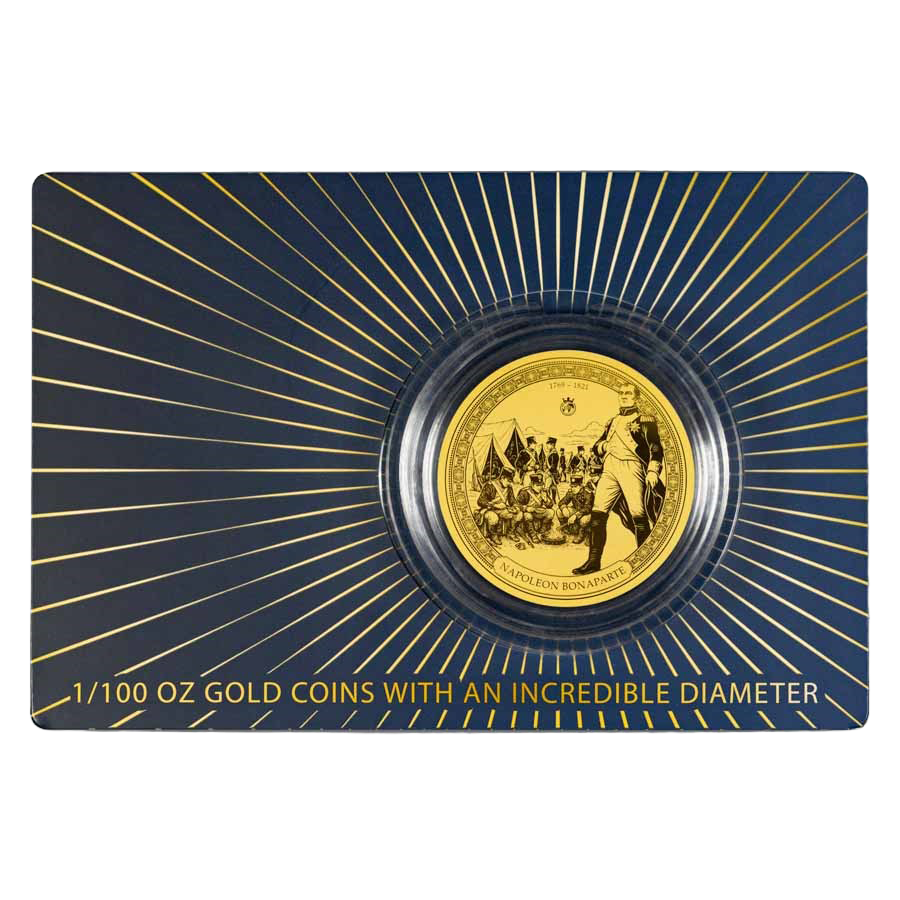 1/100 oz Gold Coin - Emperors of the World - Napoleon Bonaparte 2026 — photo 1