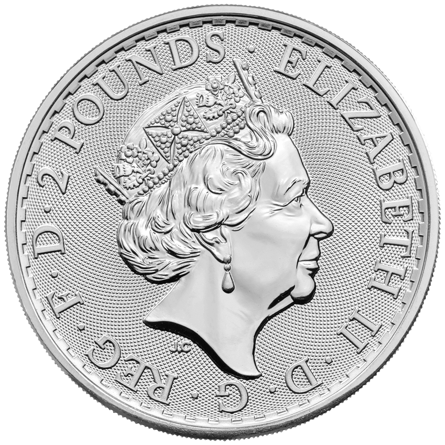 1 ounce Silver Coin - Britannia Elizabeth II - 2023 thumbnail 2