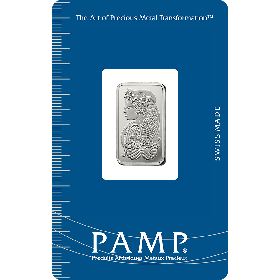 5 gram Silver Bar - PAMP Suisse Lady Fortuna — photo 1
