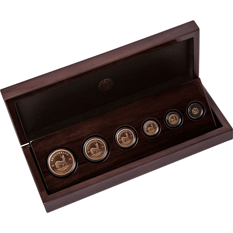 6 Coin Gold Set - Krugerrand Proof 2026 — photo 1