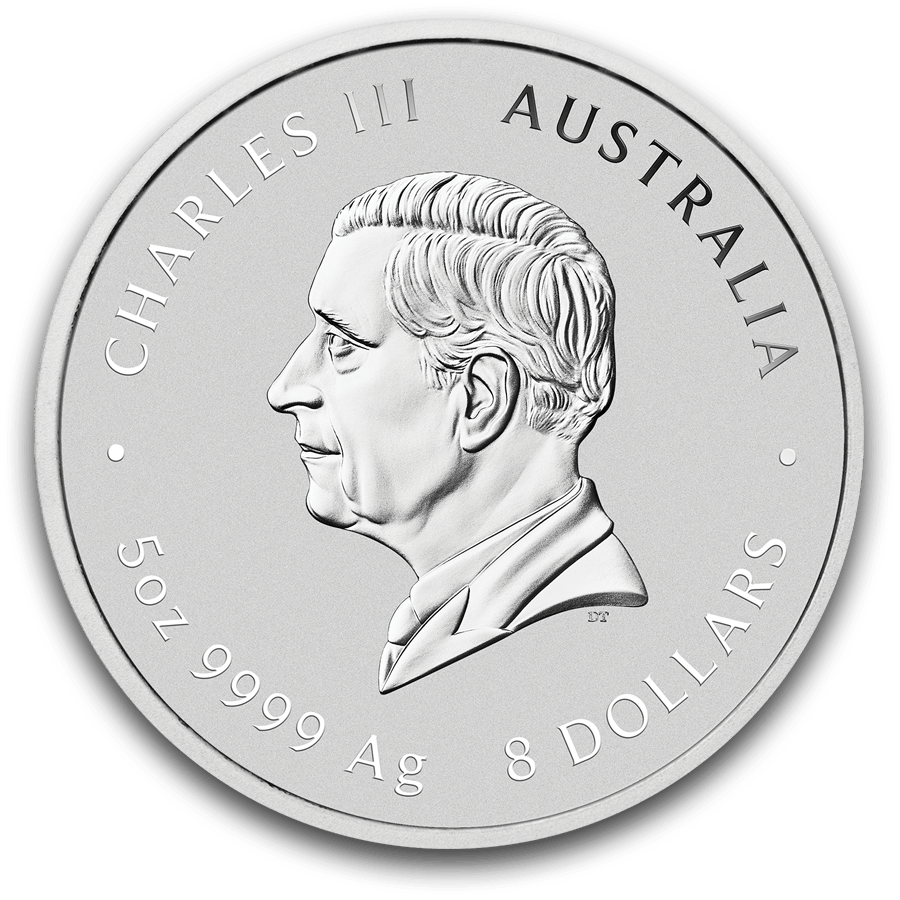 5 ounce Silver Coin - Colorized Australian Lunar Horse 2026 thumbnail 2