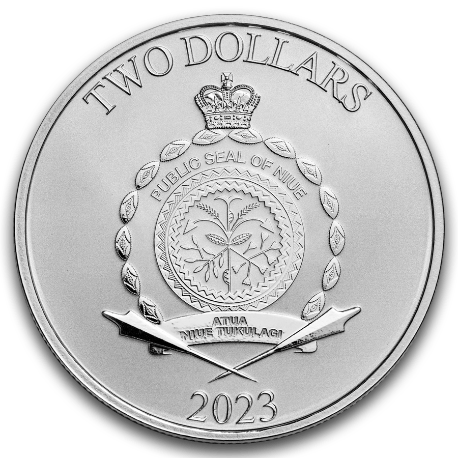1 ounce Silver Coin - Star Wars Jedi Order Crest 2023 thumbnail 2