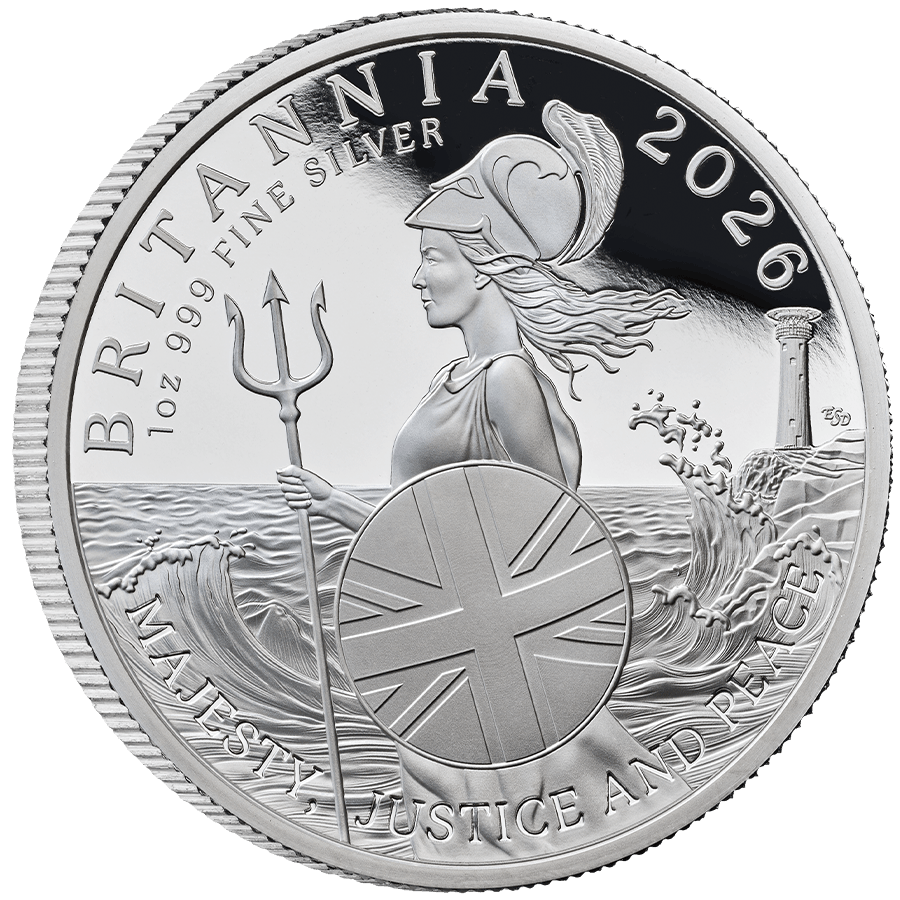 6 coin Silver Set - Britannia Proof 2026 thumbnail 7