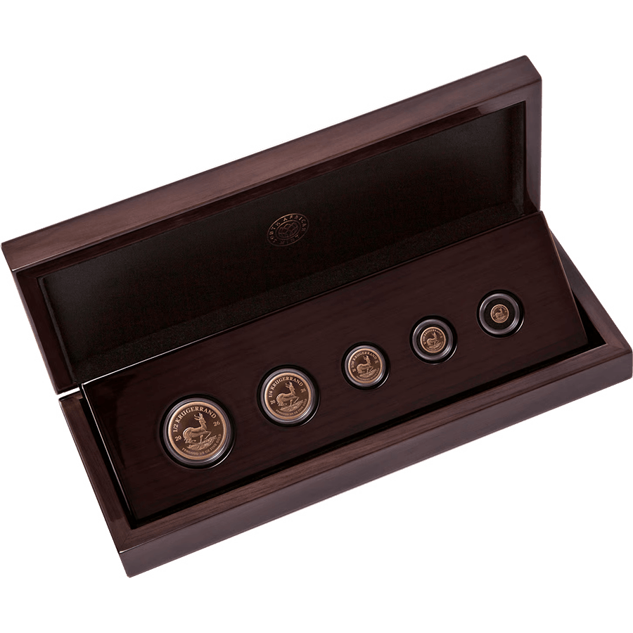 5 Coin Gold Set - Krugerrand Proof 2026 — photo 1