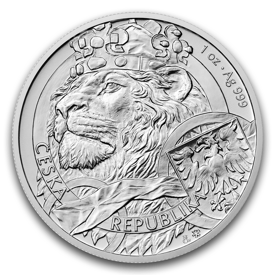 1 ounce Silver Coin - Czech Lion 2025 — photo 1