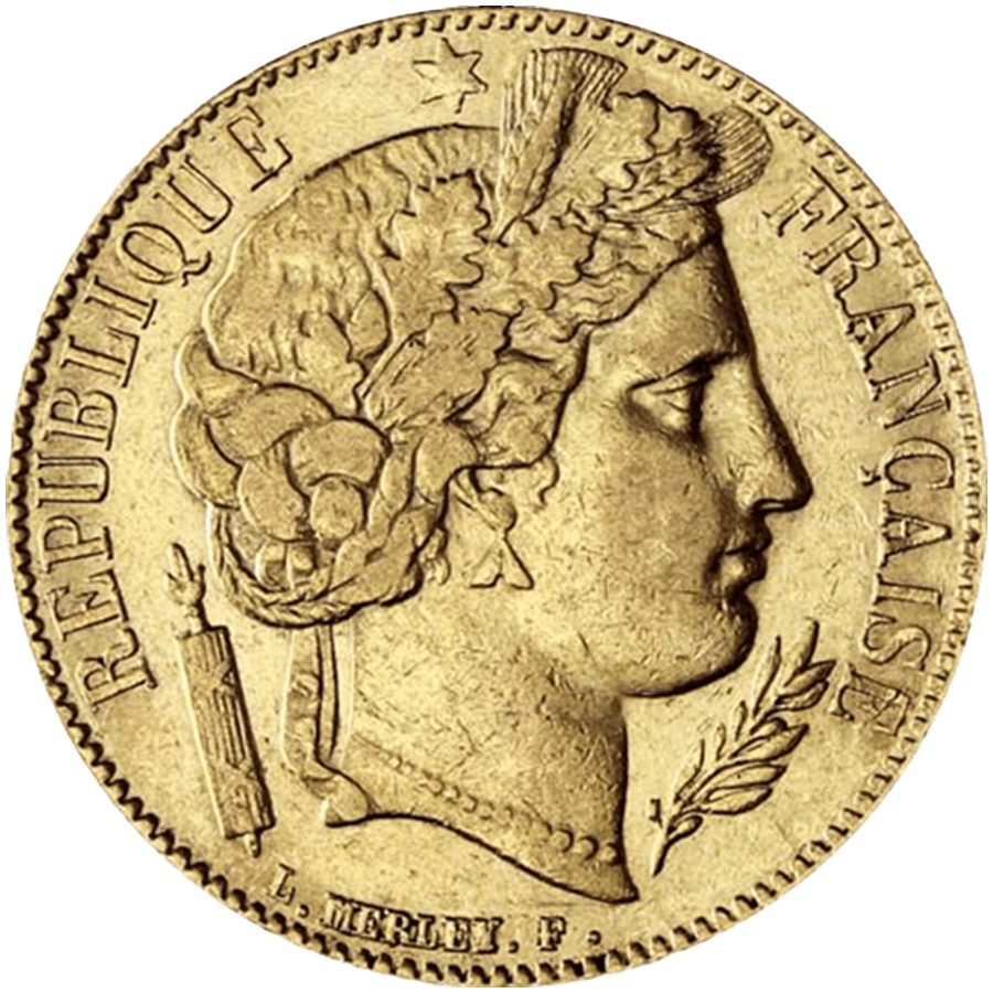 20 French Francs Gold Coin - Ceres 1849 -1851 — photo 1