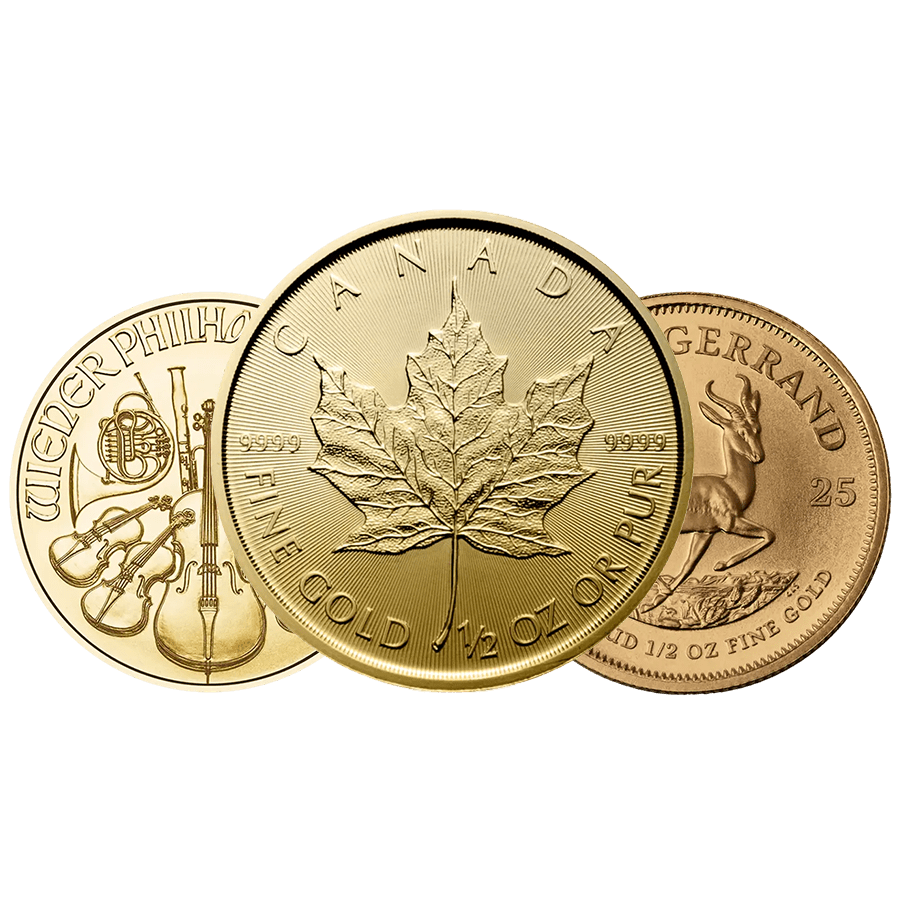 1/2 ounce Gold Coin - Random Mint — photo 1