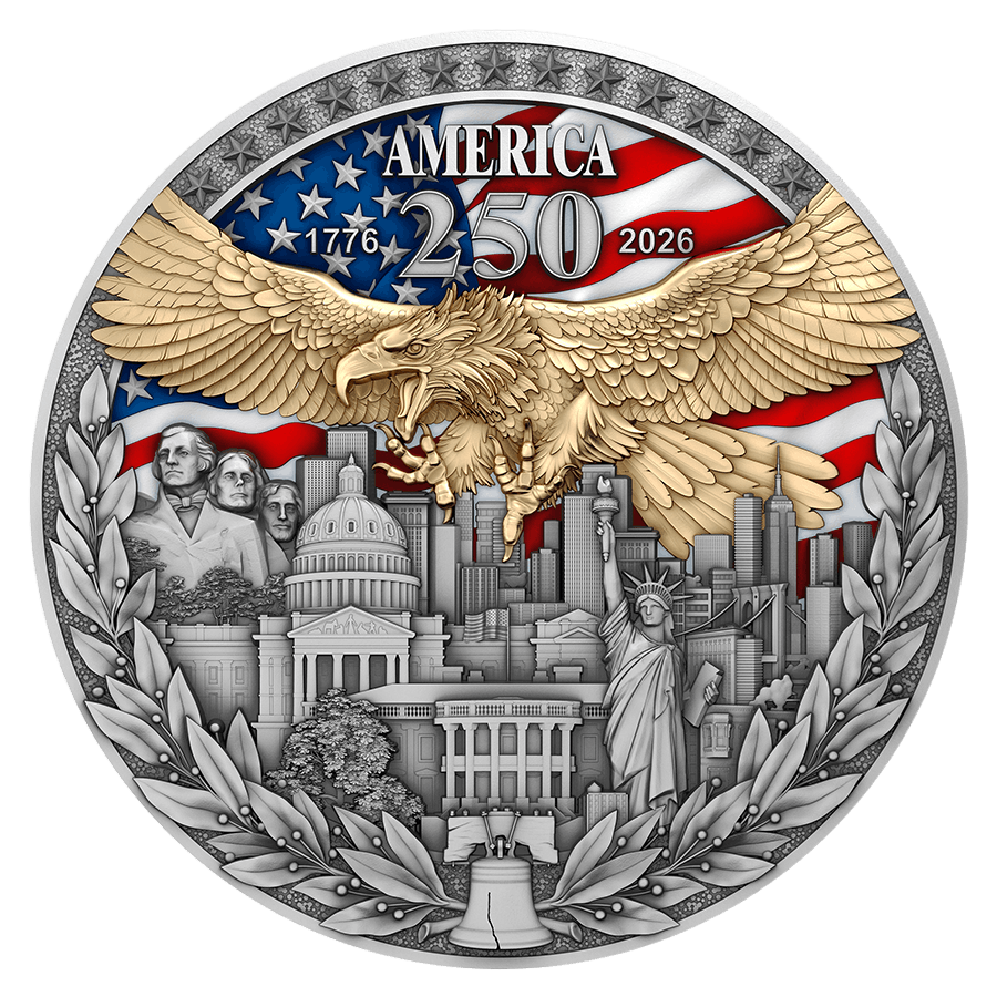 2 ounce Silver Coin - America 250 — photo 1