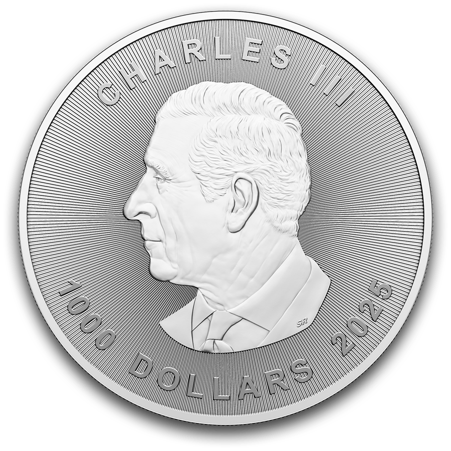 10 Kilo Silver Coin - Big Maple Leaf 2025 thumbnail 2