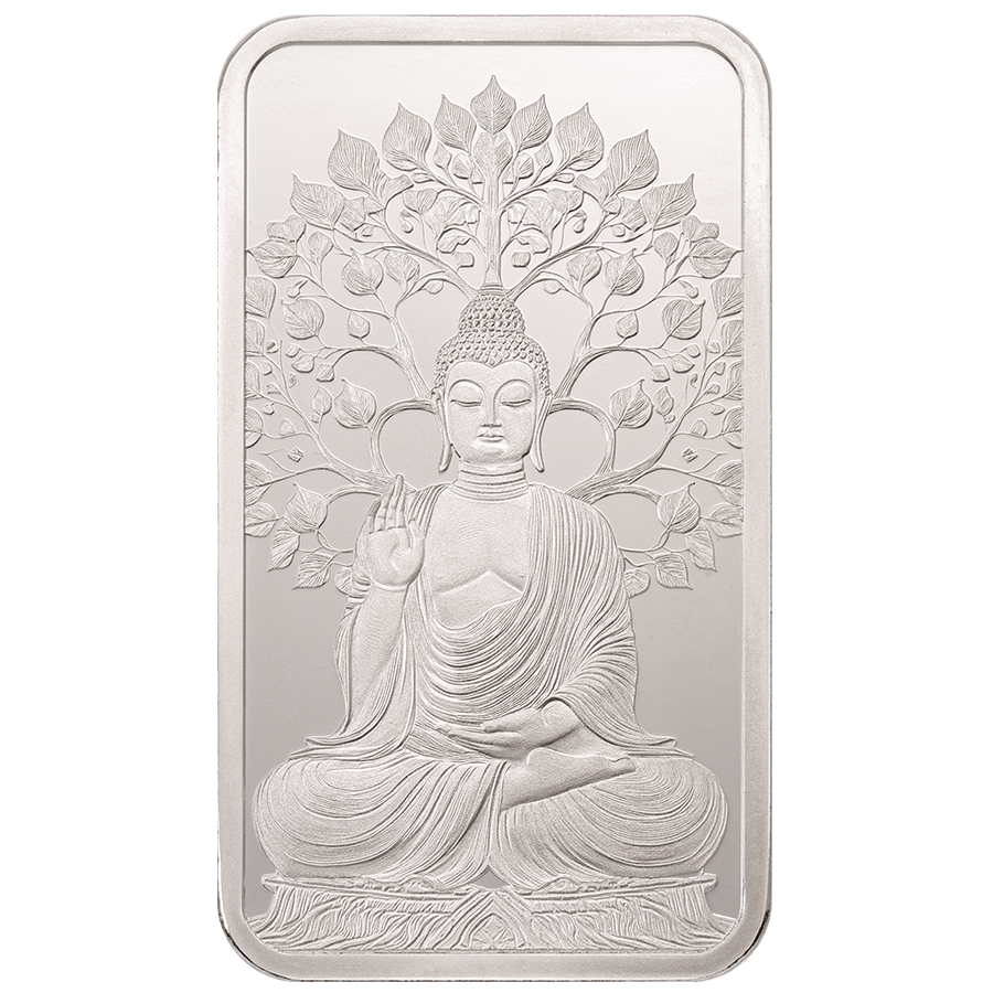 1 ounce Silver Bar - The Buddha thumbnail 3
