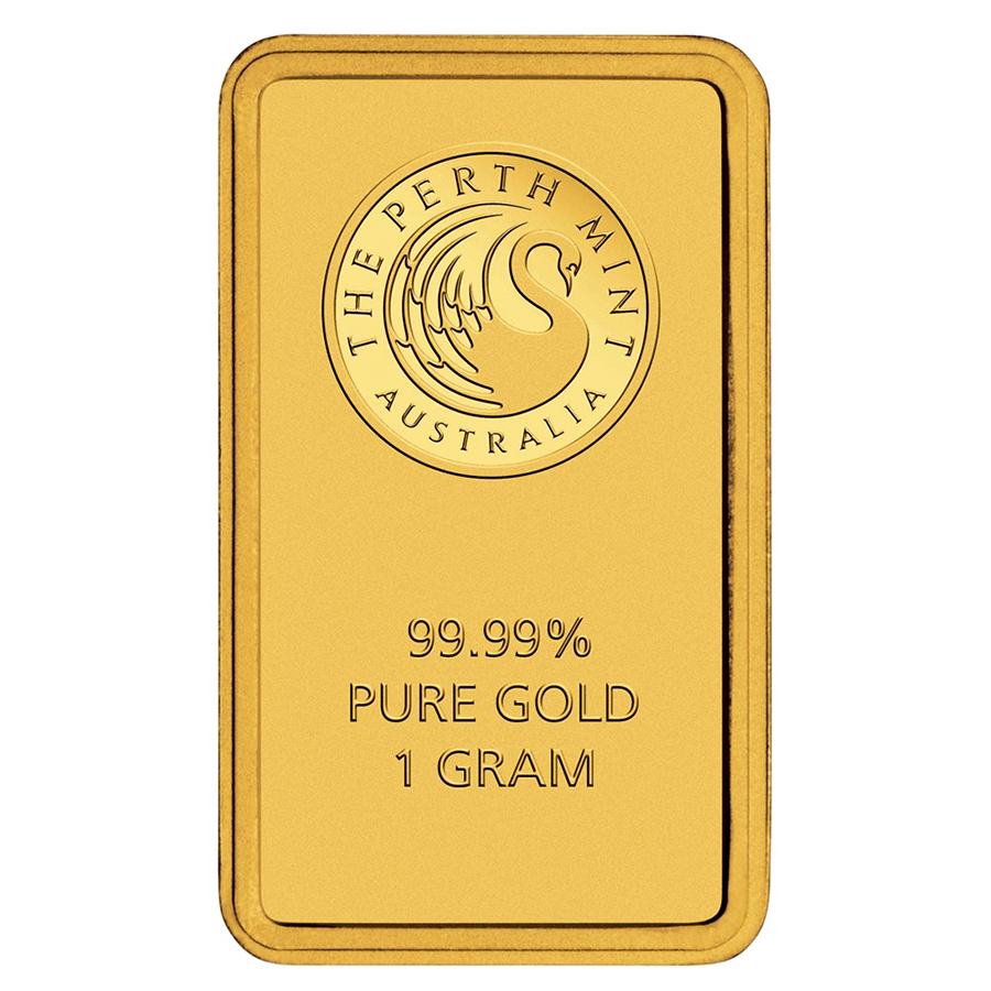 1 gram Gold Bar - The Perth Mint thumbnail 4